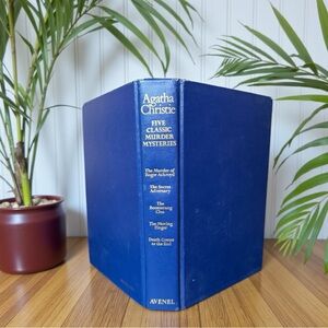 Agatha Christie – Five Classic Murder Mysteries – 1985 Avenel Books – Hardcover